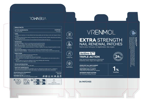 Vrenmol Extra Strength Nail Renewal Patches 포장