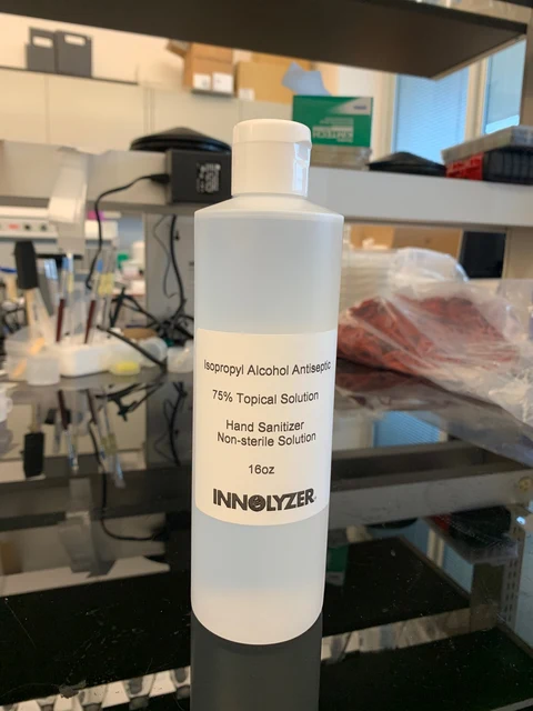 Hand Sanitizer packaging