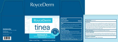 RoyceDerm Tinea ANTIFUNGAL .soap. 포장