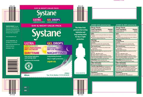 Systane Day and Night Value Pack 포장