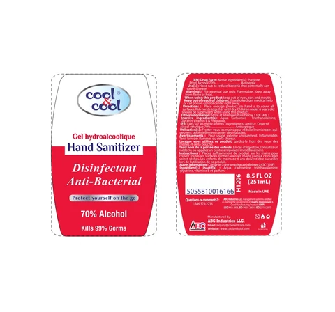 Hand Sanitizer250ml packaging