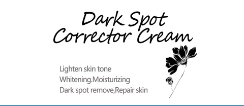 Dark Spot Correcdor Cream 포장