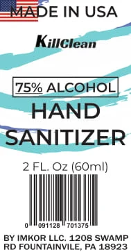 Hand Sanitizer packaging
