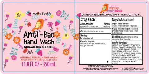 Anti-Bac Hand Wash Strawberry Scented 포장