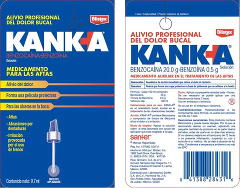 Blistex Kank-A 포장