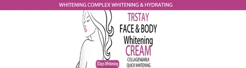 Trstay Face Body Whitening Cream 포장
