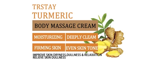Trstay Turmeric Body Massage Cream 포장