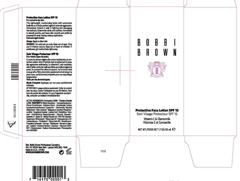 BOBBI BROWN PROTECTIVE FACE SPF 15 포장