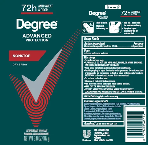 Degree Advanced Protection 포장