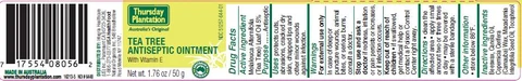 Tea Tree Antiseptic packaging