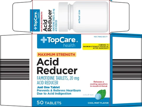 topcare acid reducer 포장