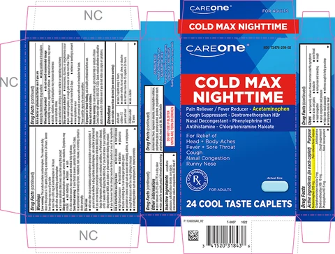 Cold Max Nighttime 포장