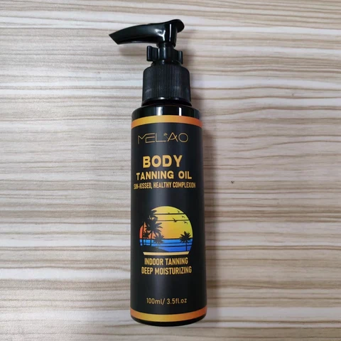 MELAO Body Tanning Oil 포장