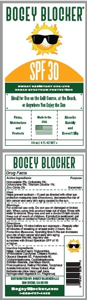 BOGEY BLOCKER SPF 30 포장