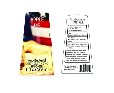 Anti-Bacterial Hand Gel Apple Pie 포장