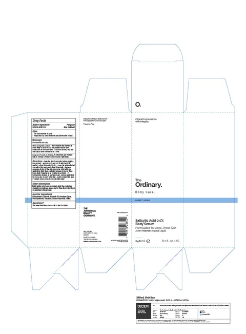 Salicylic Acid 0.5% Body Serum 포장