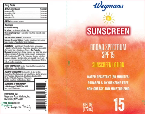 Sunscreen SPF 15 포장