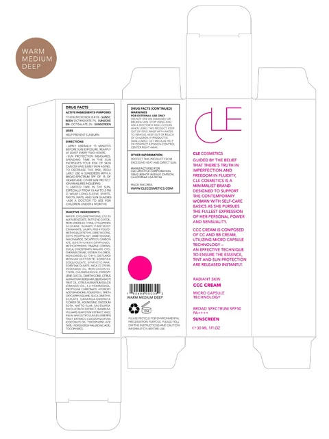 CLE CCC Warm Medium Deep packaging