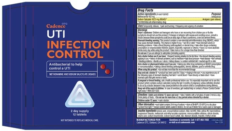 UTI INFECTION CONTROL 포장