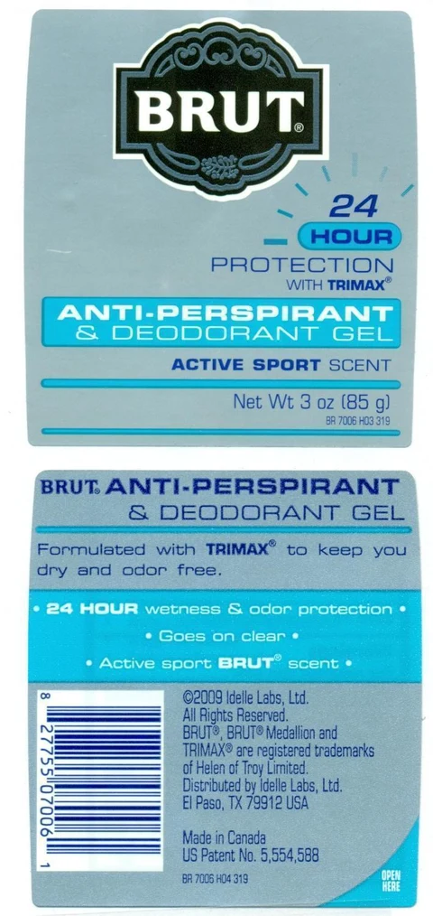 BRUT Active Sport 포장