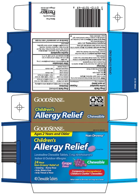 good sense childrens allergy relief packaging