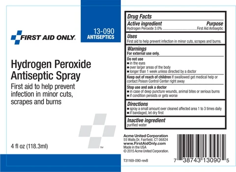 Hydrogen Peroxide Antiseptic 포장