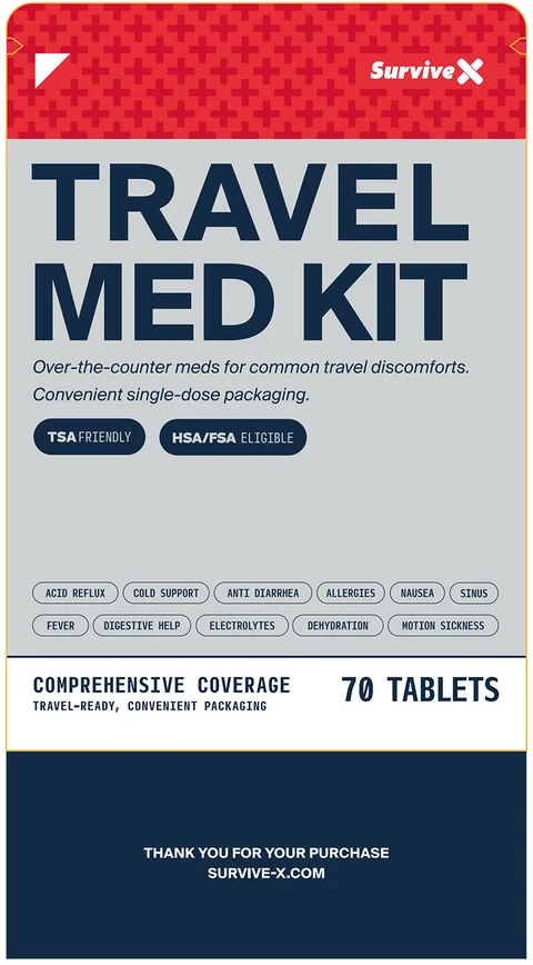 SurviveX Travel Med MOD 포장