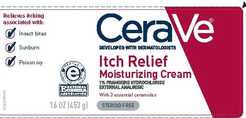 CeraVe Developed with Dermatologists Itch Relief Moisturizing 포장