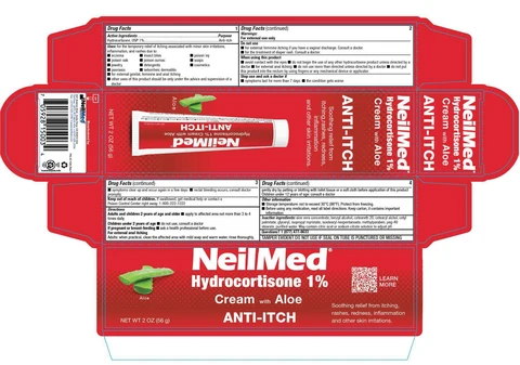 Hydrocortisone with aloe 포장