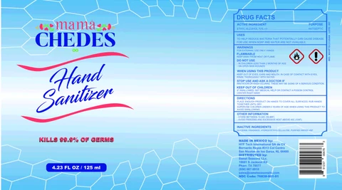 Hand Sanitizer packaging