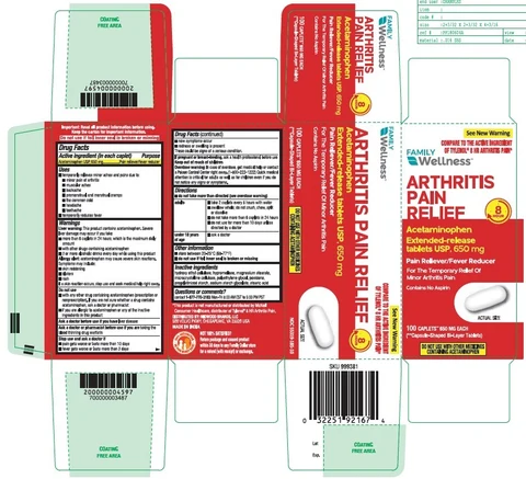 APAP 650mg 100ct