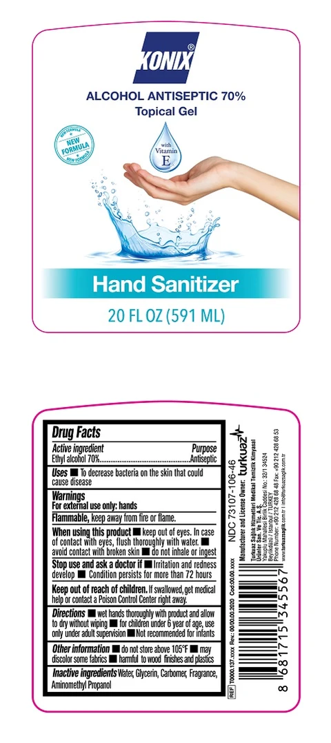 Konix 20 fl oz. 591 ml