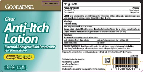 Clear Anti-Itch packaging