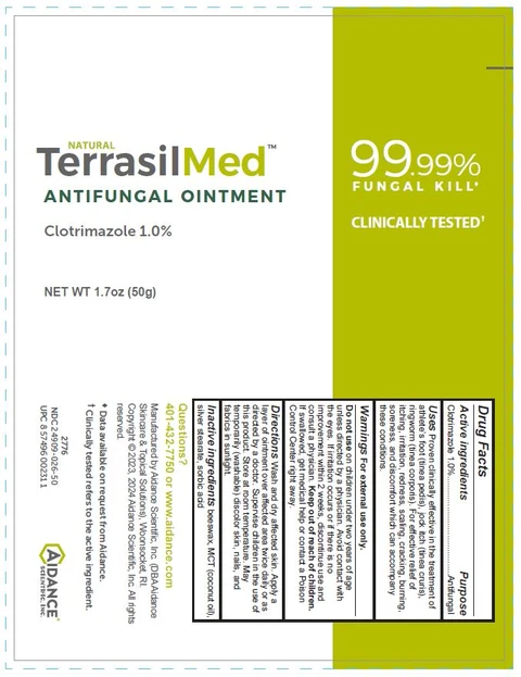 TerrasilMed ANTIFUNGAL packaging