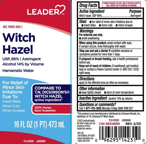 Witch Hazel packaging