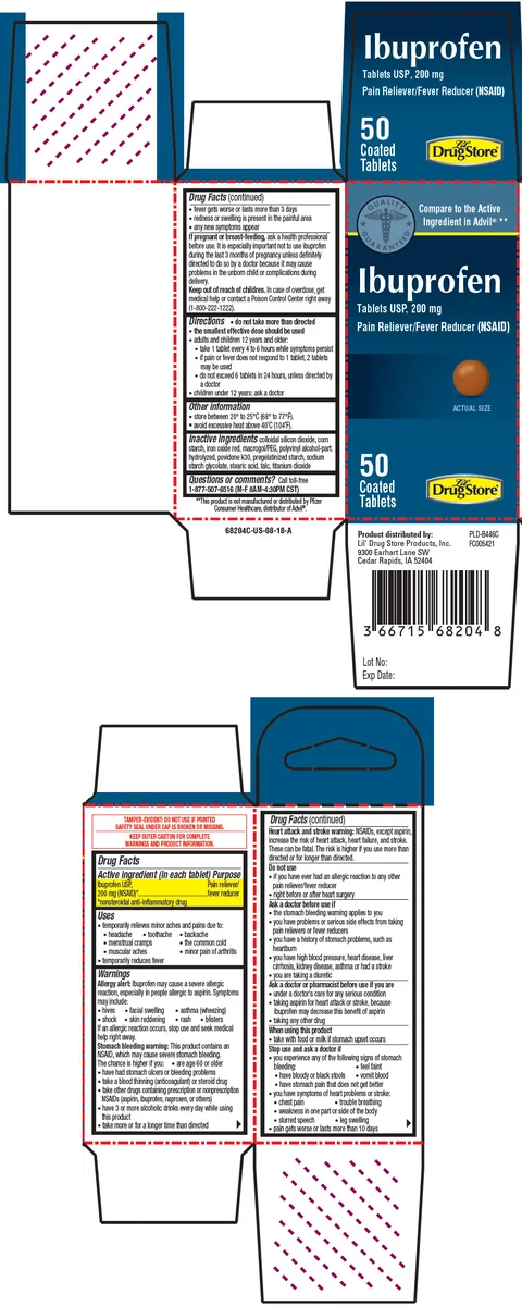 Lil Drug Store Ibuprofen packaging