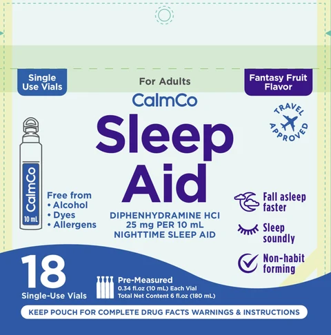 CalmcoSleep Aid 포장