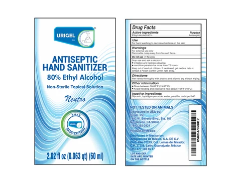 Urigel 60ML Gel