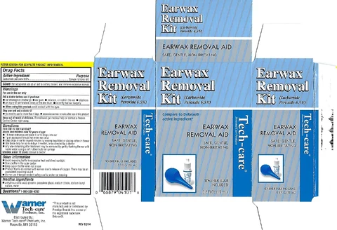 Tech Care Earwax Removal Kit packaging