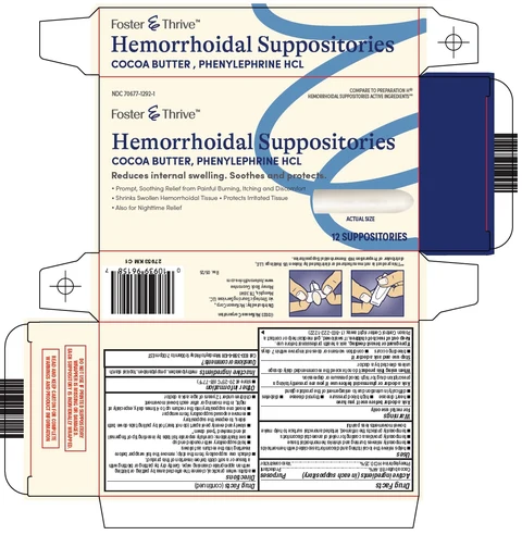 foster and thrive hemorrhoidal packaging