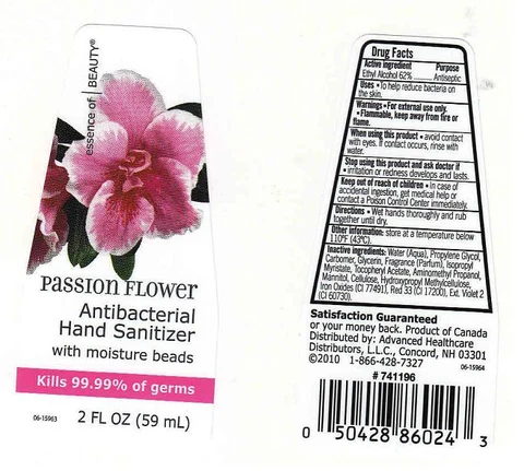 Antibacterial Hand SanitizerPassion Flower 포장