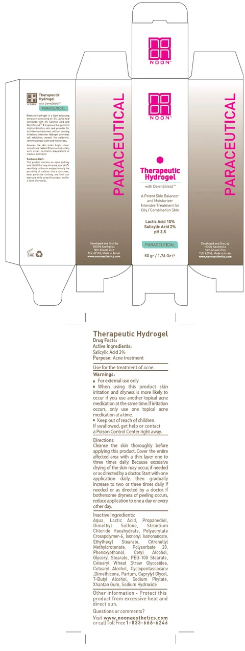 Therapeutic Hydrogel packaging