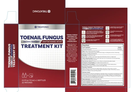 Treatonic Toenail Fungus Treatment Kit packaging