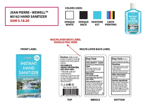 INSTANT HAND SANITIZER packaging