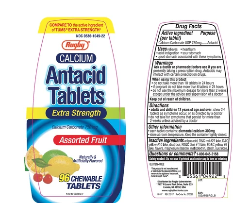 calcium antacidextra strength extra strength 포장