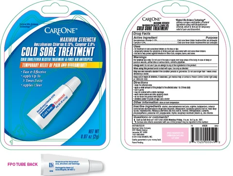 CareOne Cold Sore Treatment 포장