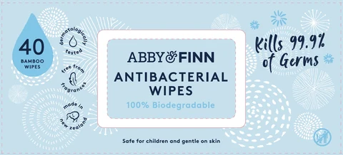 Antibacterial Wipes 포장