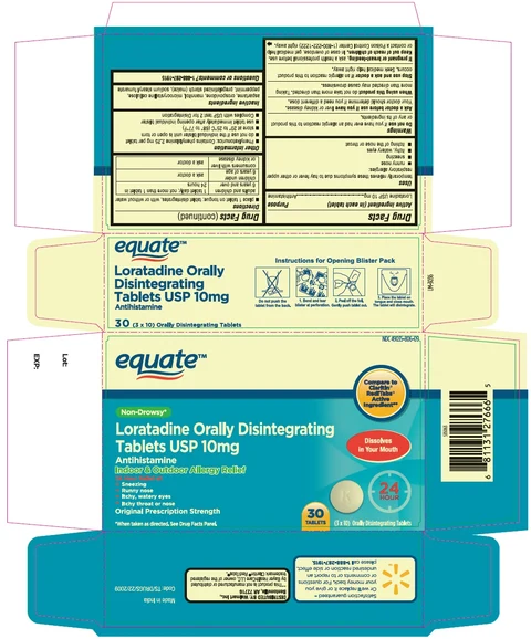 Loratadine ODT packaging