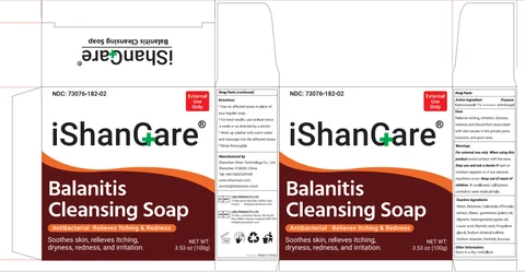 iShanCare Balanitis Cleansing packaging