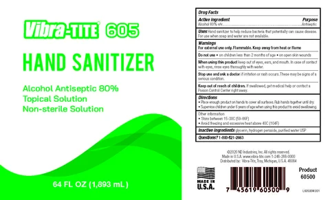 Hand Sanitizer packaging